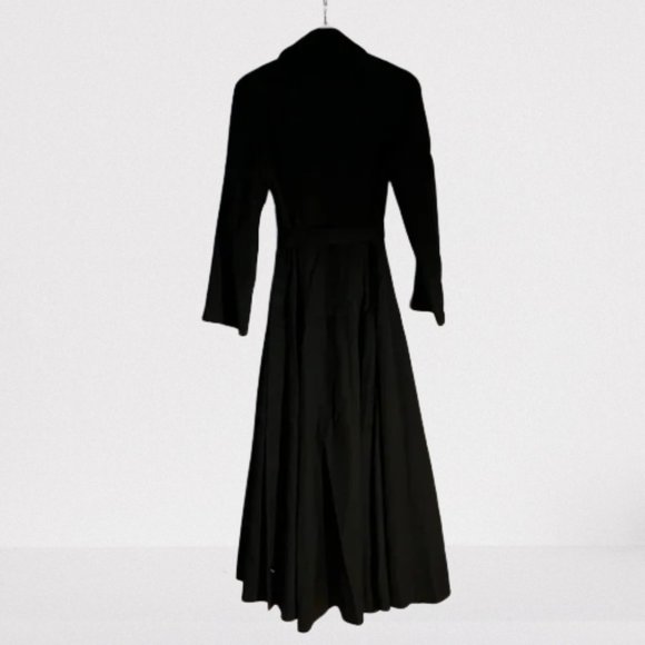 Jil Sander Narcy Belted Virgin-Wool Midi Shirt Dress - Picture 9 of 15